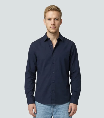 Slim Rafael Camisa M L Unicolor UnserAZ