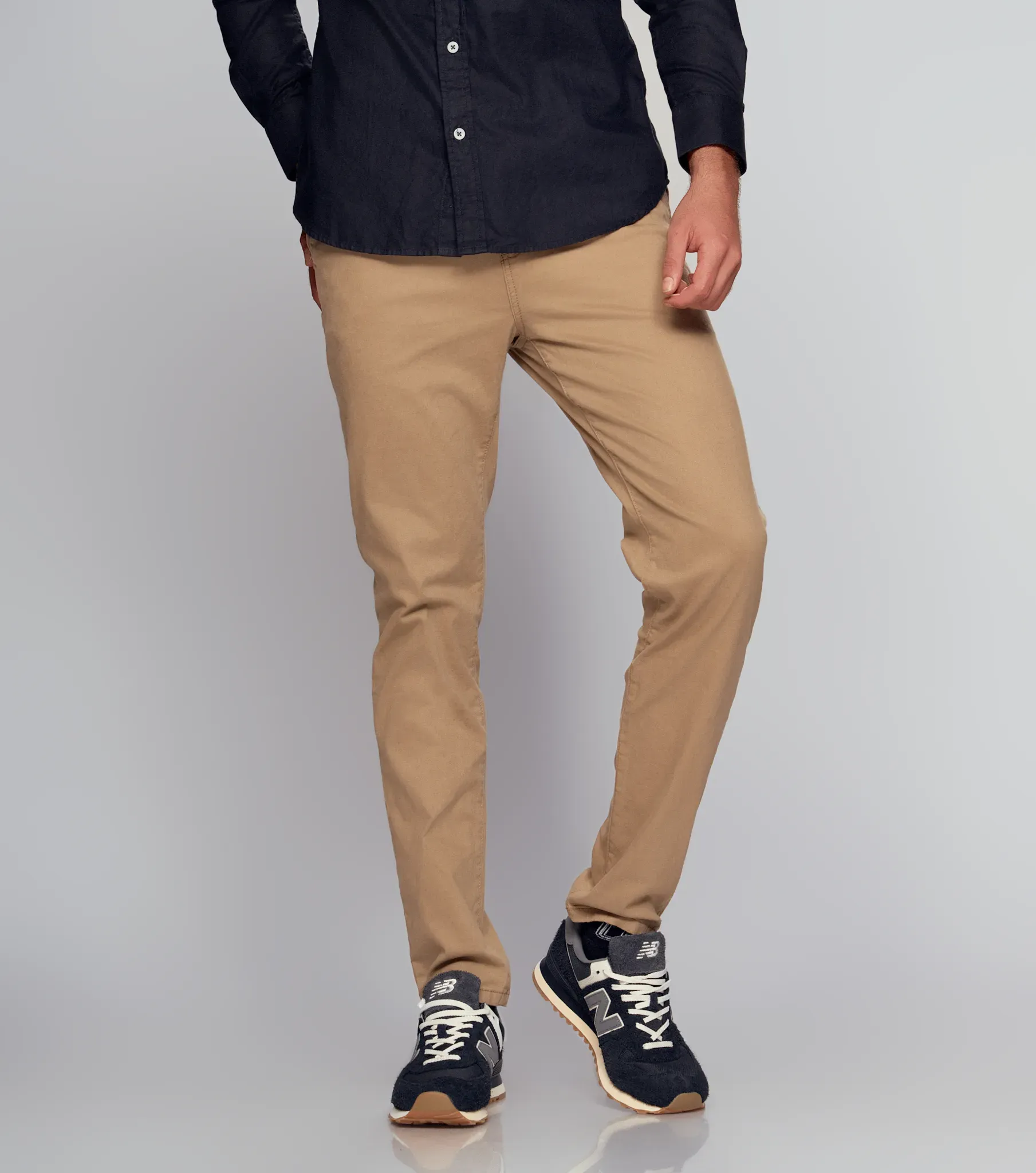 Stell Mario Pantalon En Drill Comfort Unicolor UnserKQ