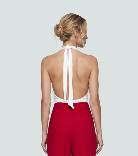 Body Para Mujer Con Escote En Espalda Unicolor Kimberly DerekAR