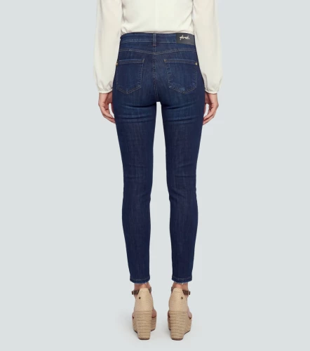 Barcelona Jean Para Mujer Pull Up Bota Skinny Karen DerekAZ