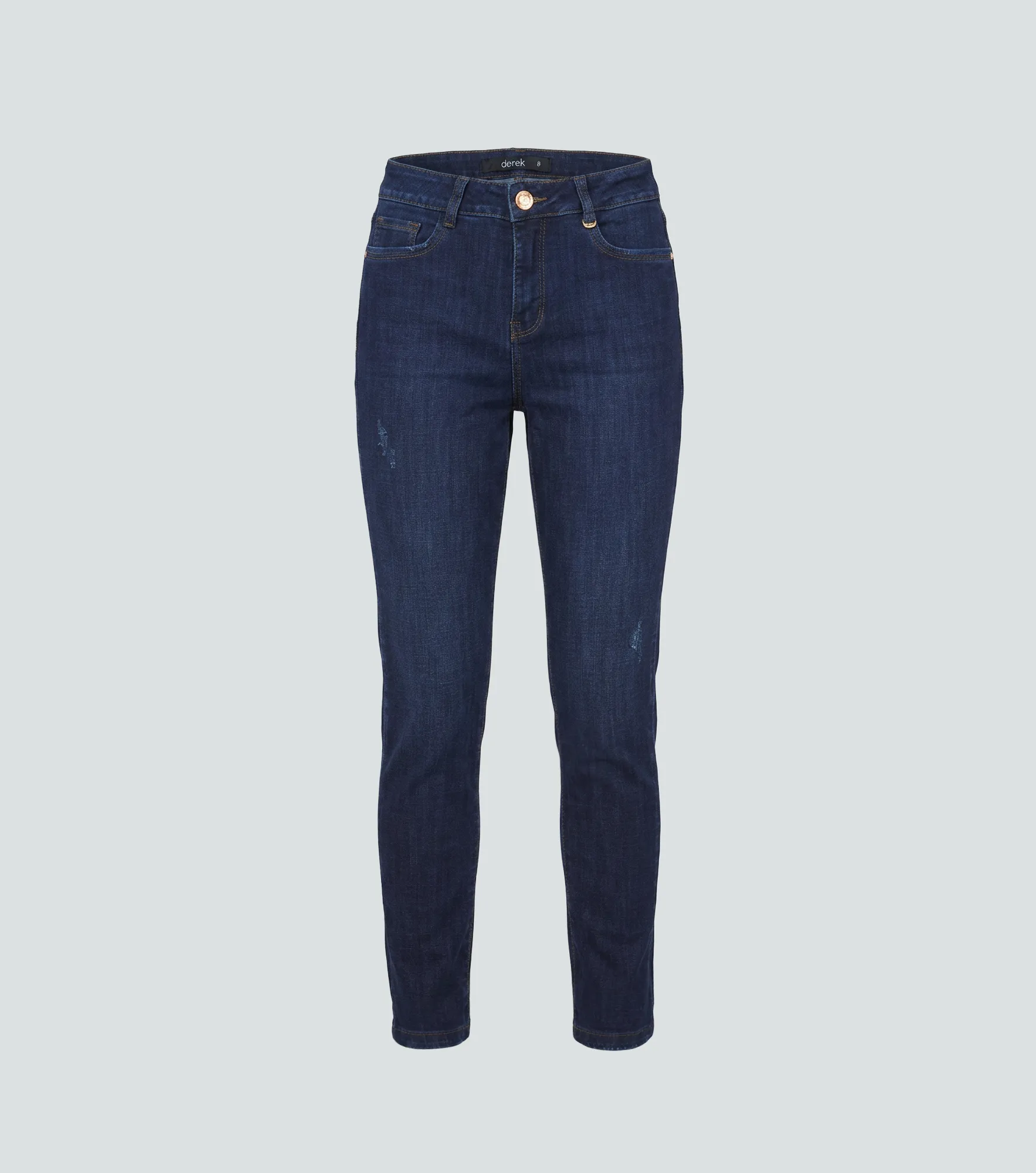 Barcelona Jean Para Mujer Pull Up Bota Skinny Karen Derek 837717 AZ