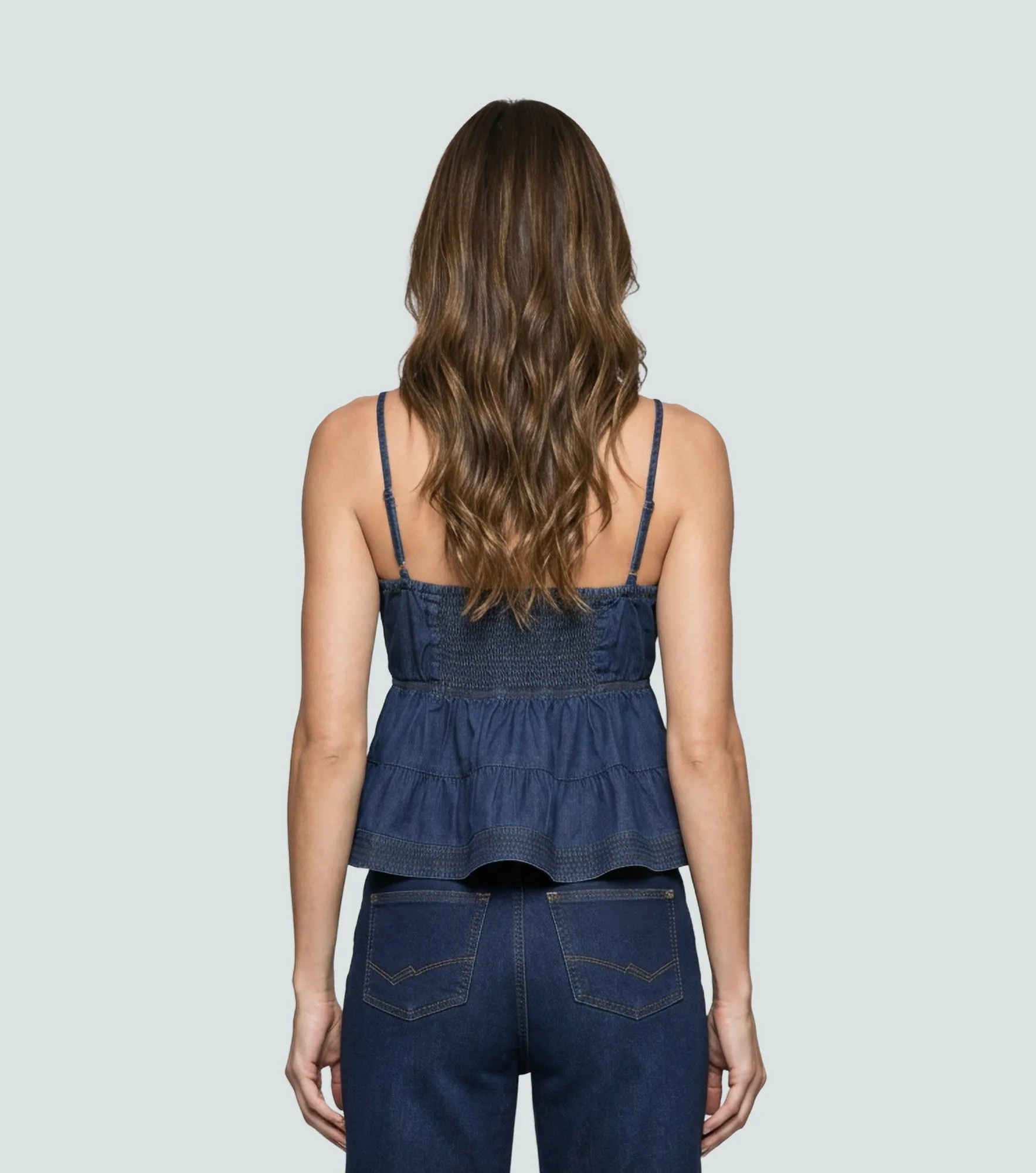 Marly Blusa Con Tiras Copa Y Gola Inferior Unser 837923 AZ