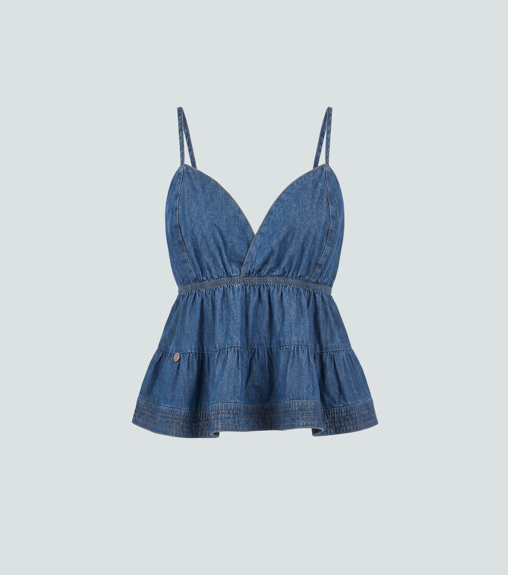 Marly Blusa Con Tiras Copa Y Gola Inferior Unser 837923 AZ