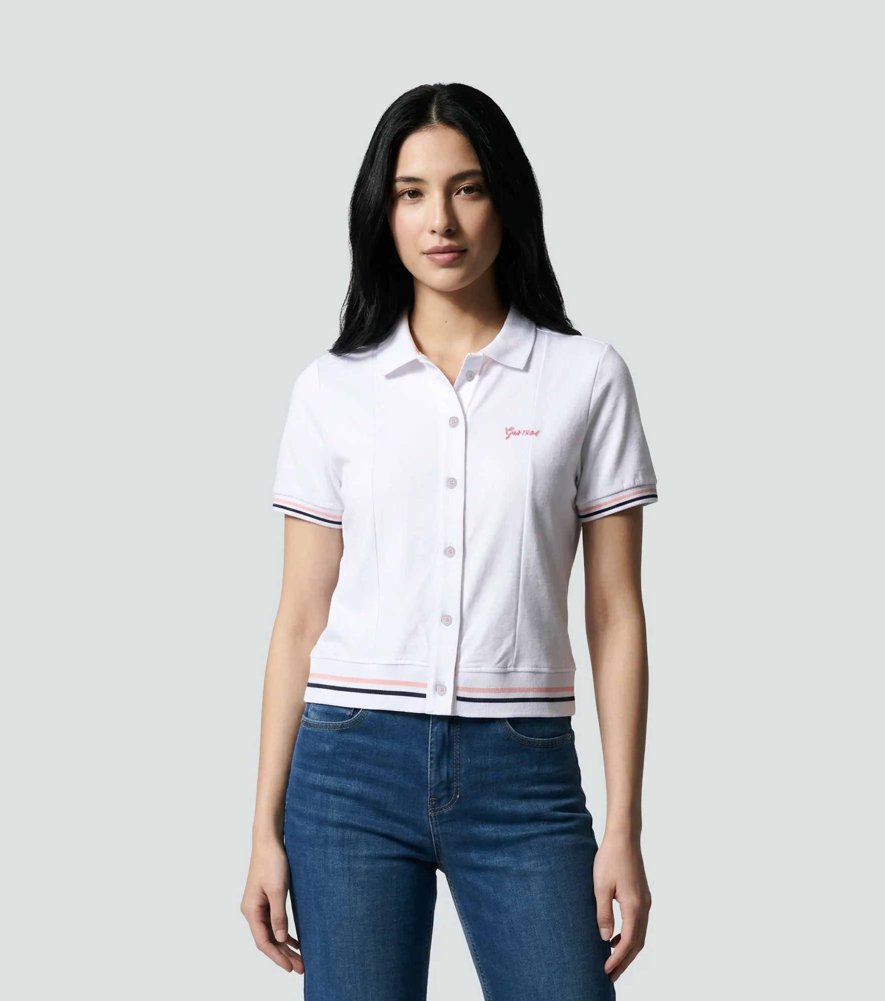 Carla Blusa Femenina Corta GasBL