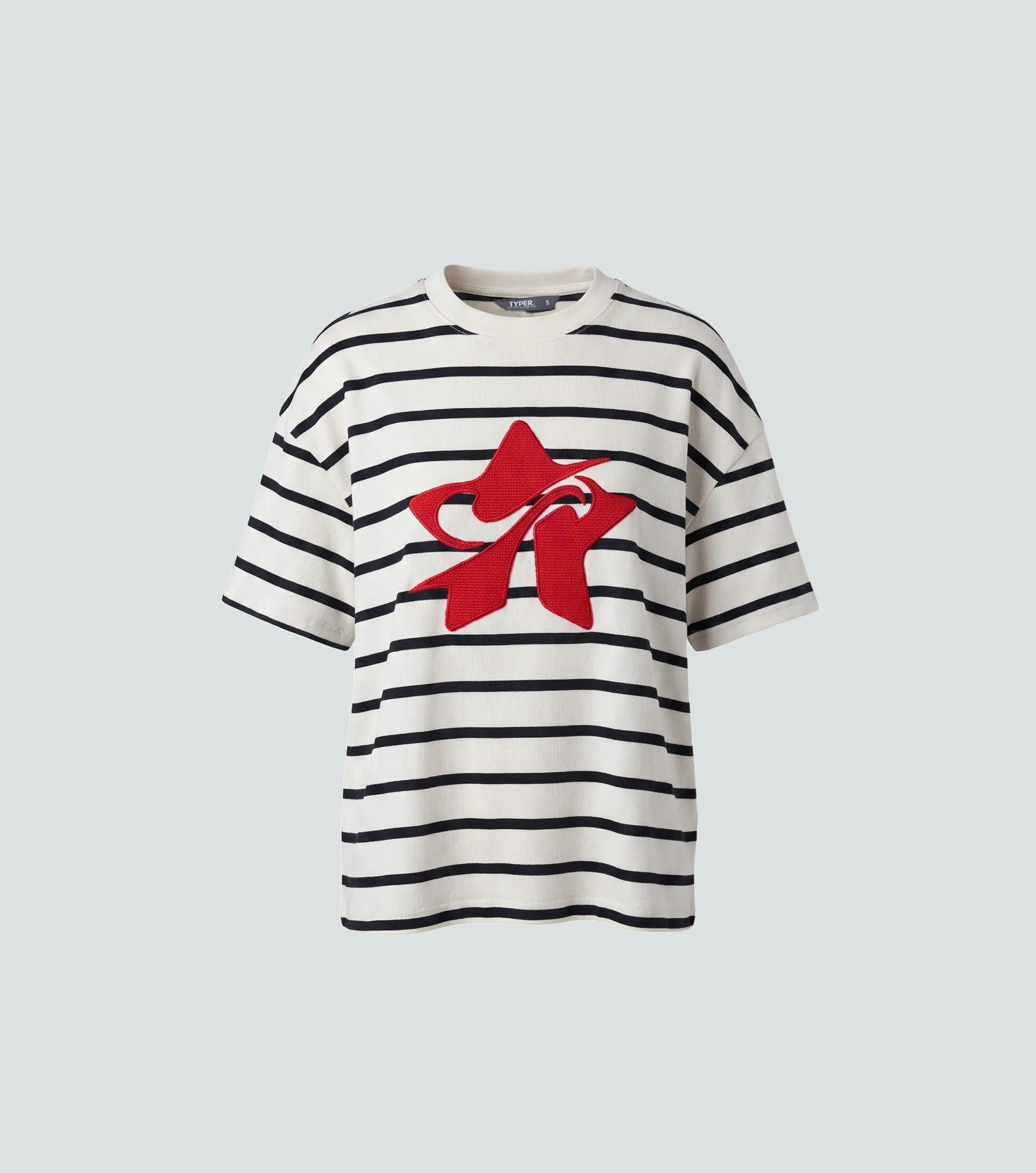 Amy T Shirt Oversize Con Bordado Typer 838640 BH