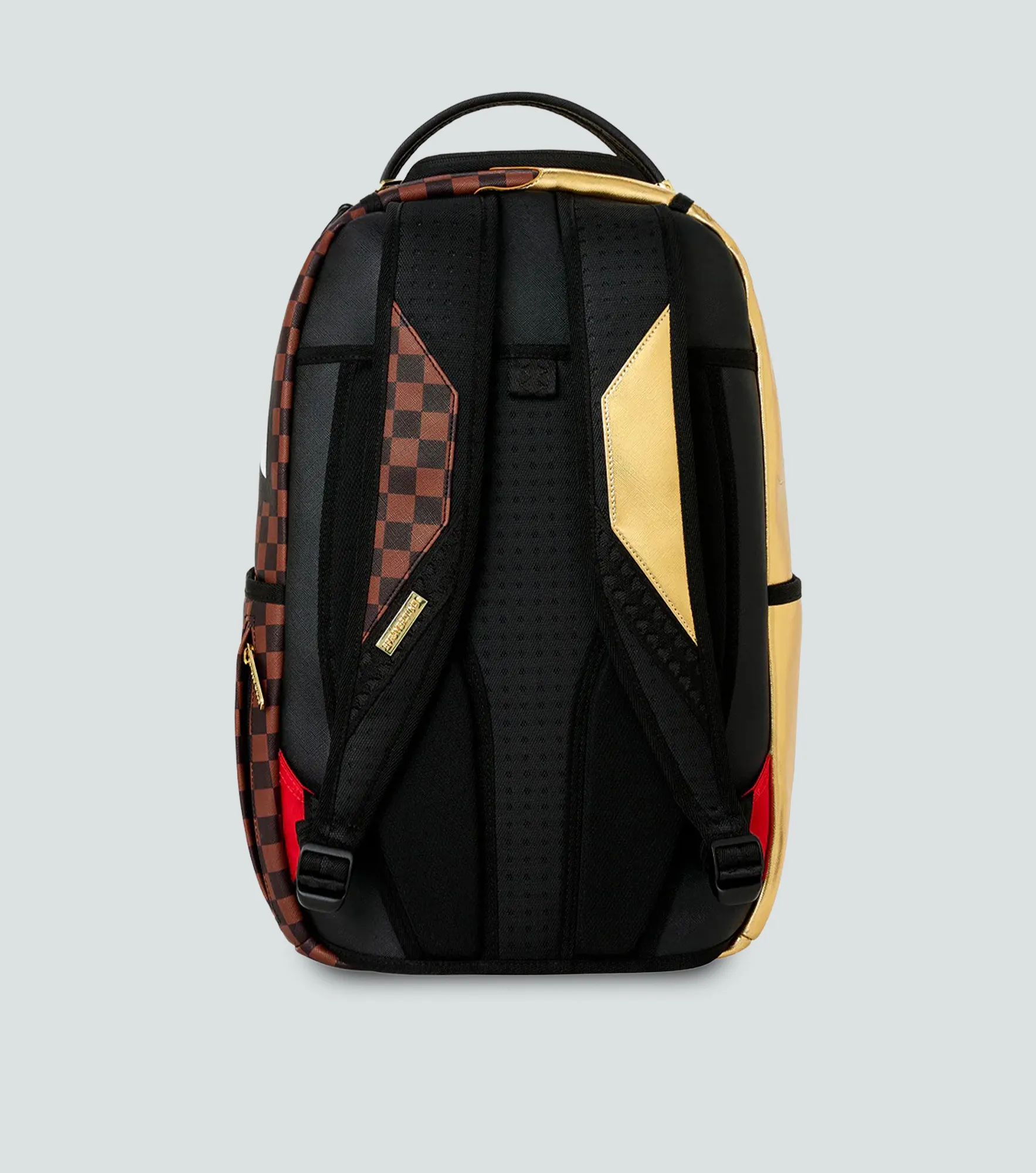 Morral Sprayground Sharks In Paris Gold Drip 134424 CF