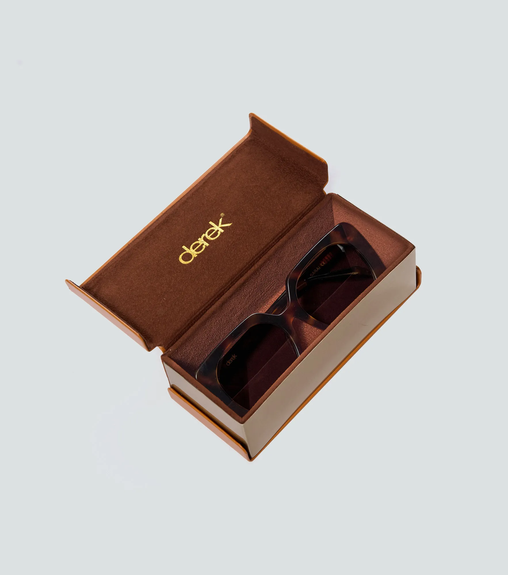 Gafas De Sol Cuadradas Con Montura Carey Derek 835738 CF
