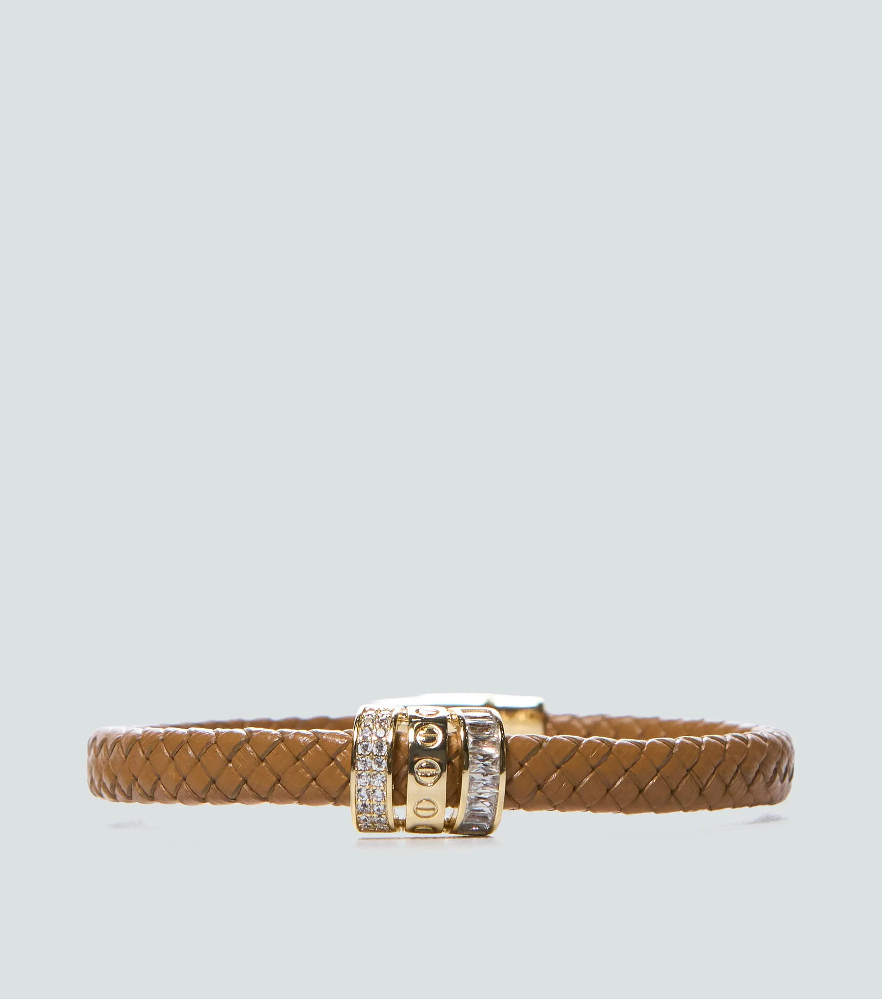Brazalete Con Superficie Trenzada Derek 838169 CF