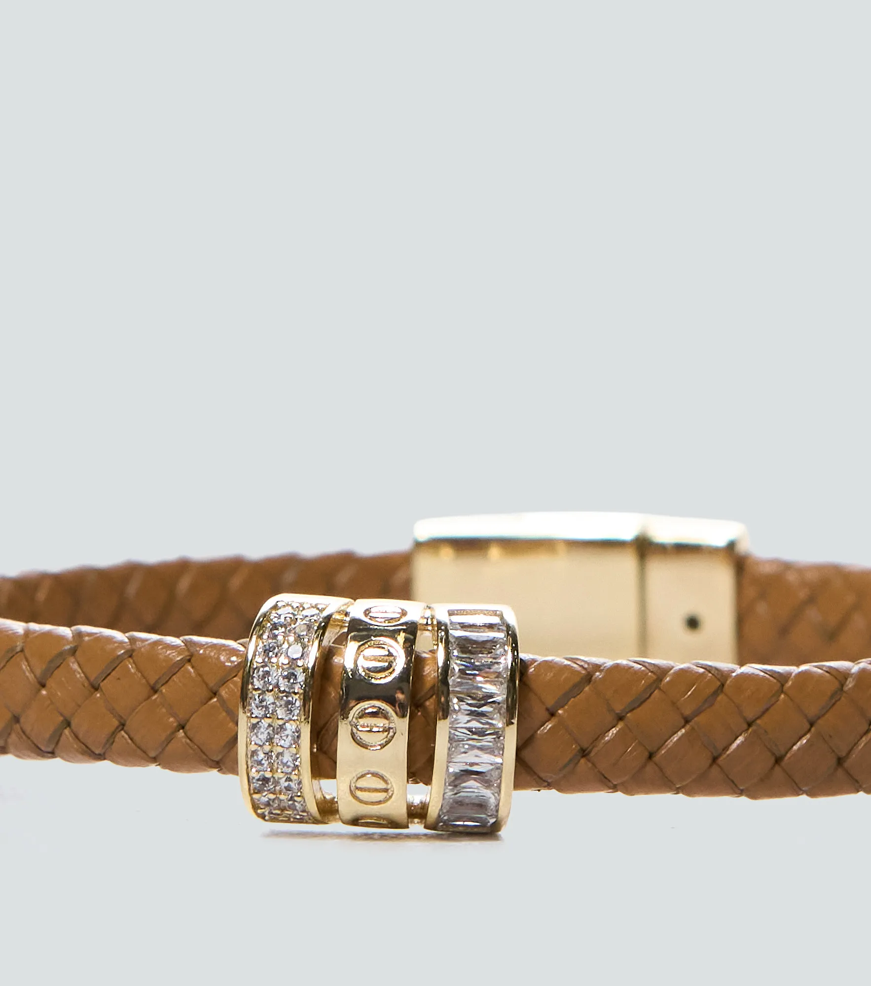 Brazalete Con Superficie Trenzada Derek 838169 CF