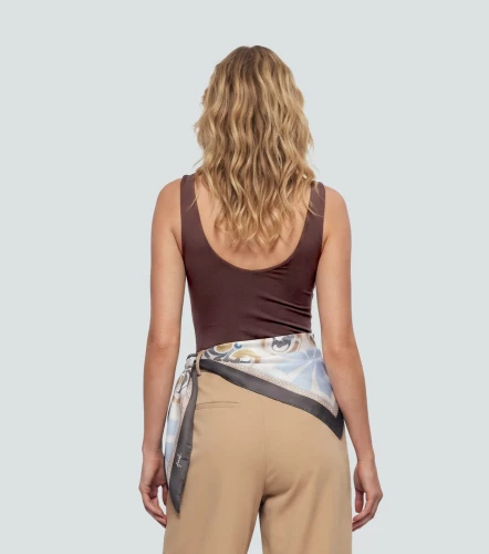 Body Para Mujer Manga Siza Yulitza DerekCF