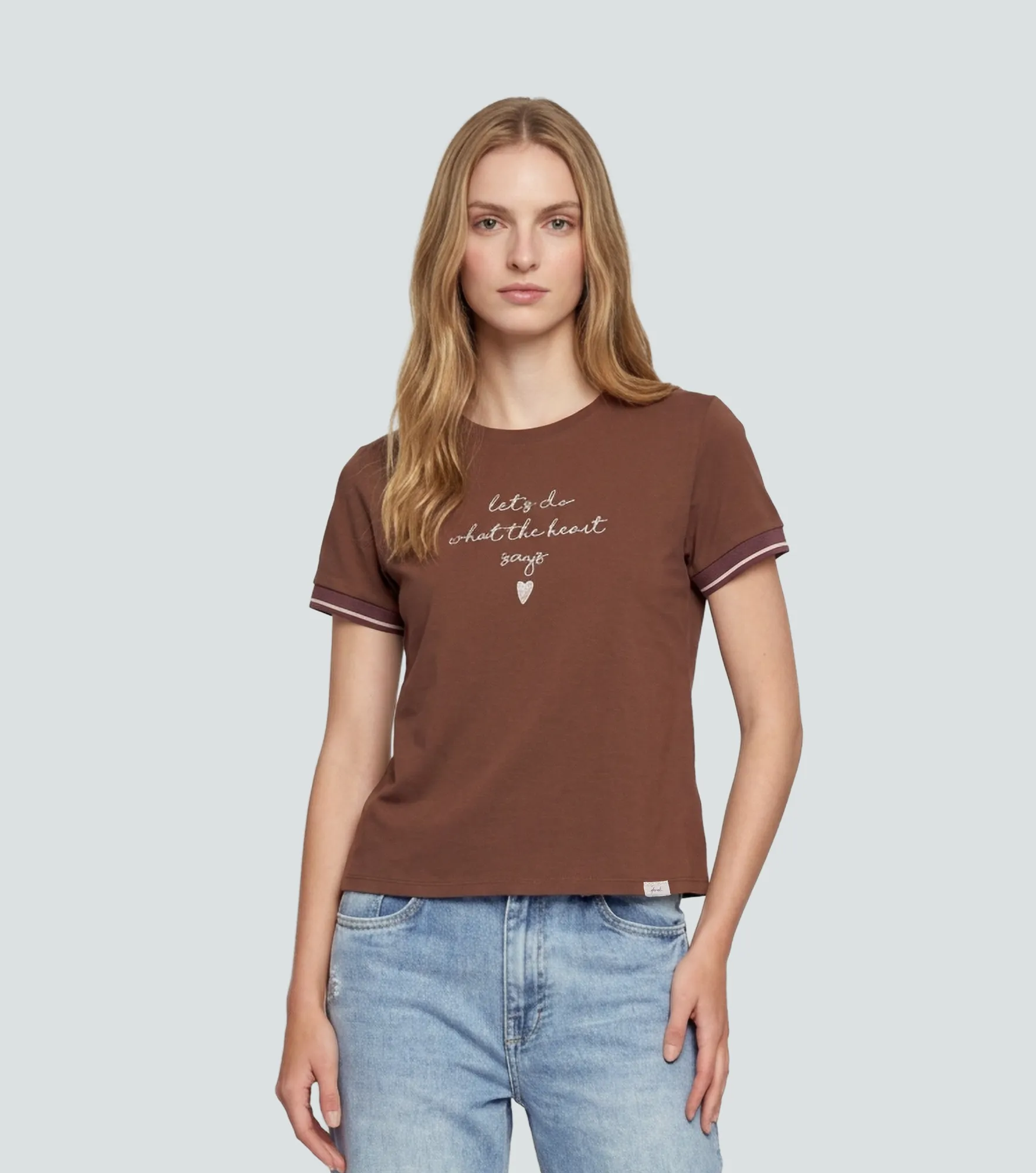 Blusa Tipo Camiseta Para Mujer Manga Corta Karmin DerekCF