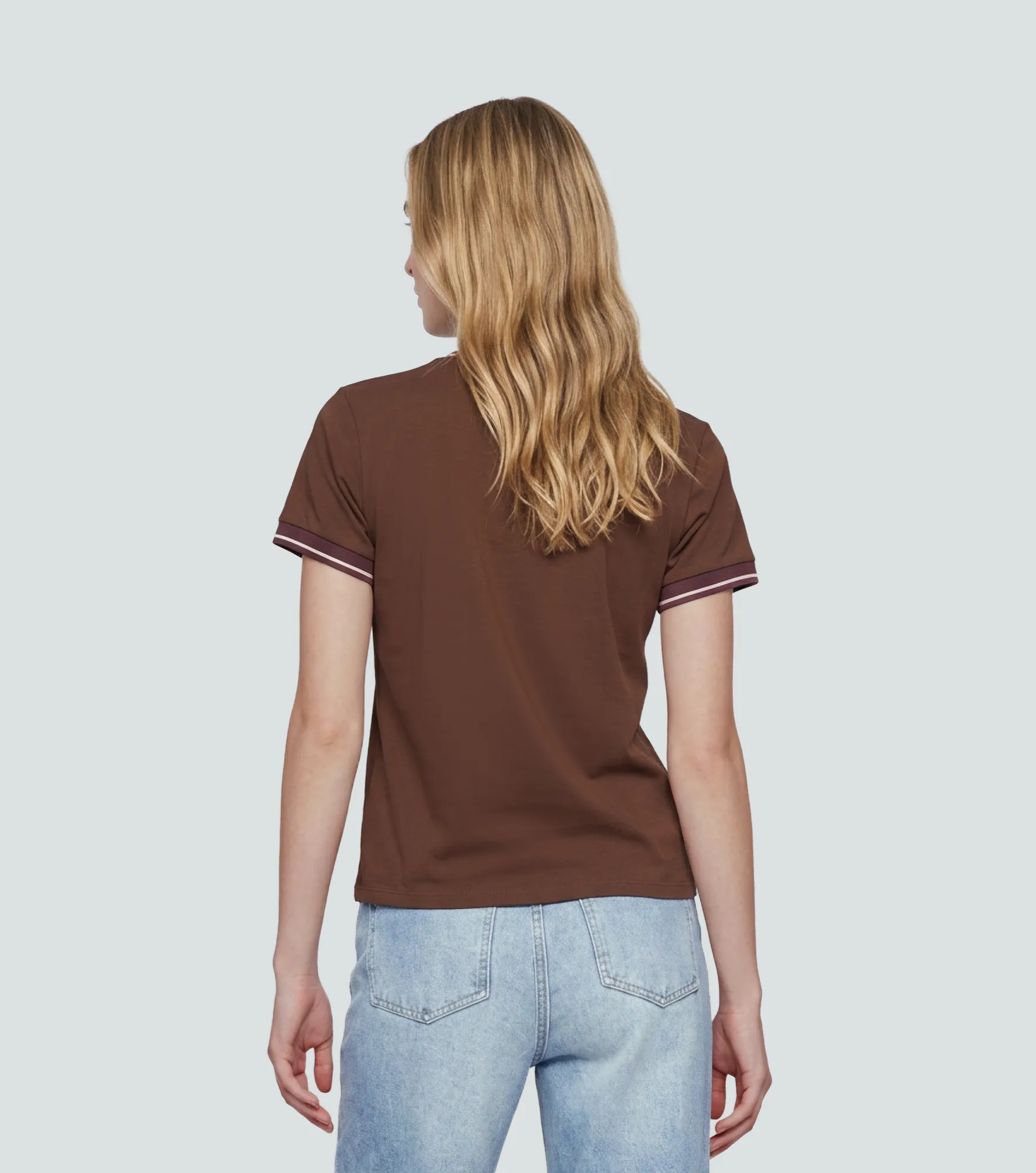 Blusa Tipo Camiseta Para Mujer Manga Corta Karmin Derek 839128 CF