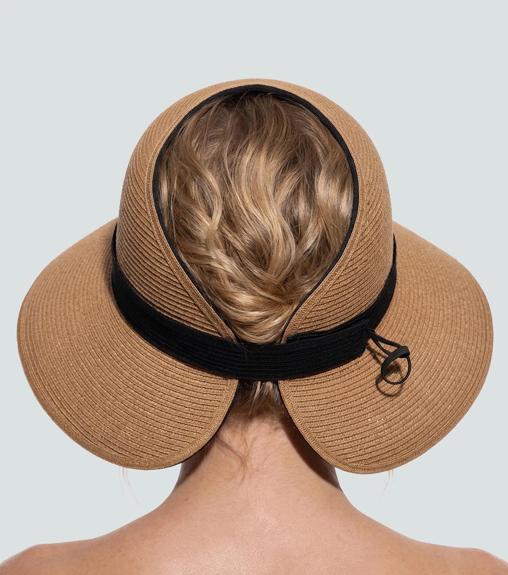Sombrero De Playa Con Cinta Negra Derek 838264 CM