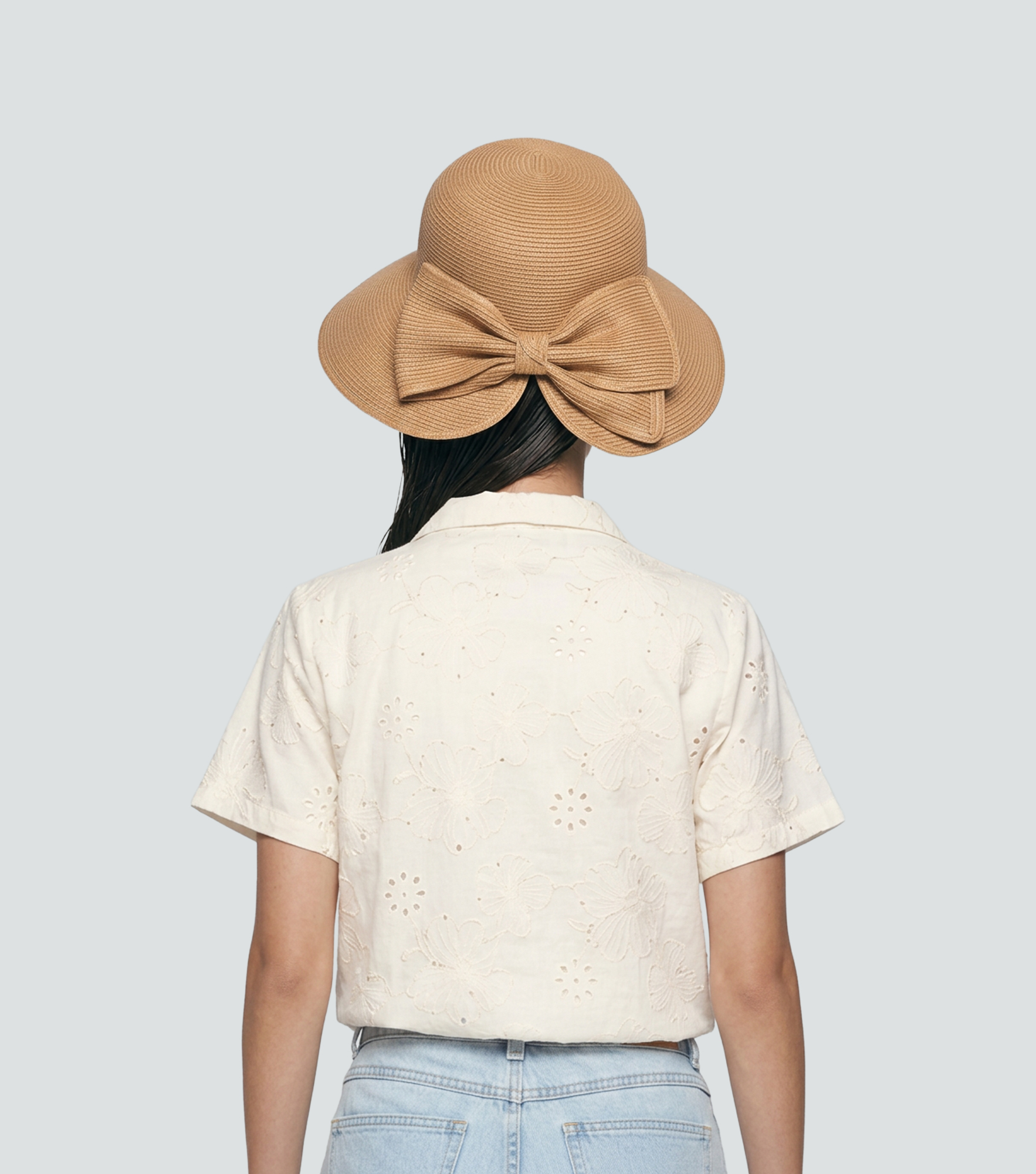 Sombrero De Playa Con Detalle Mono Derek 838265 CM