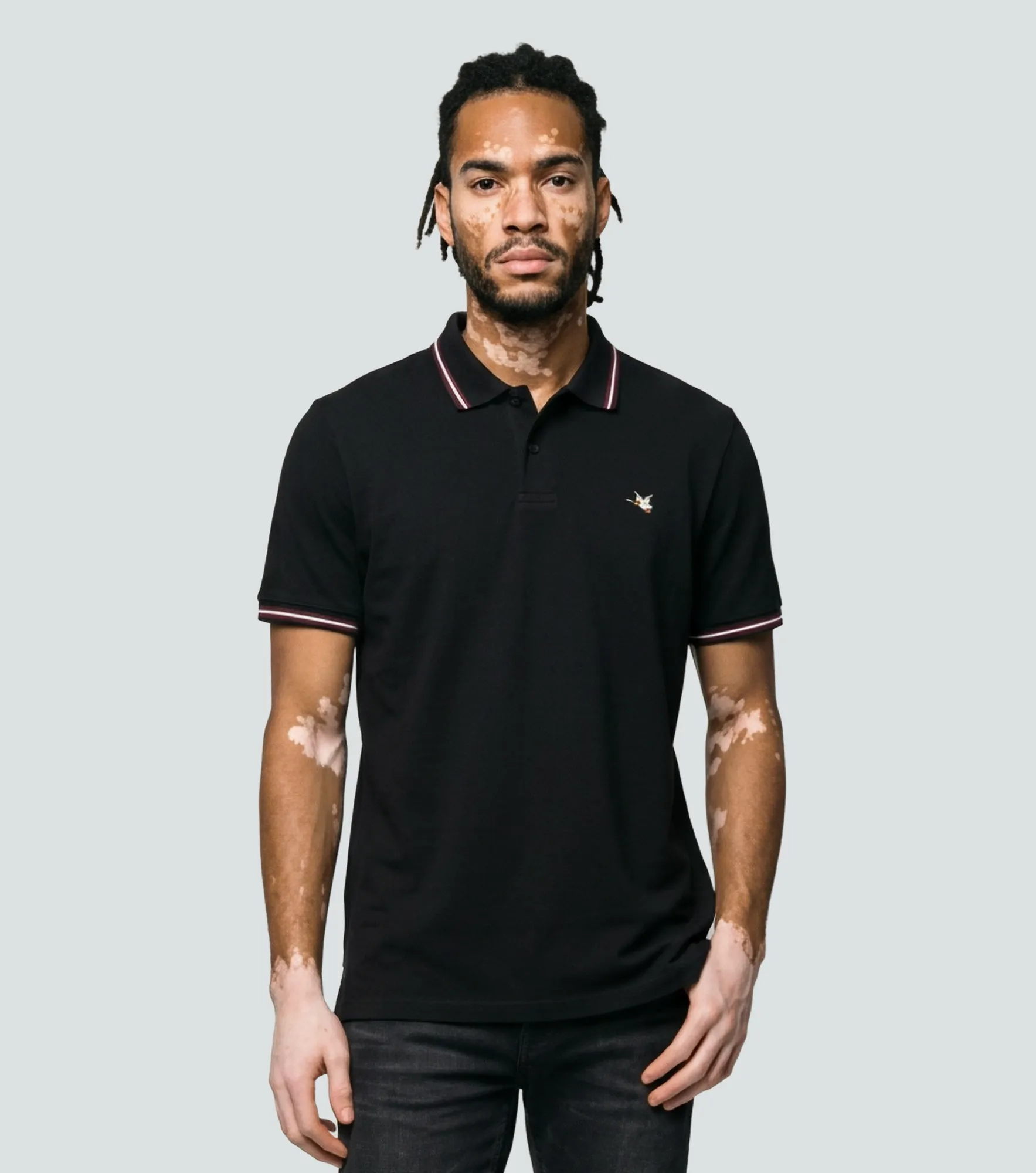 Polo Chevignon Details Neck Mc 134261 NG