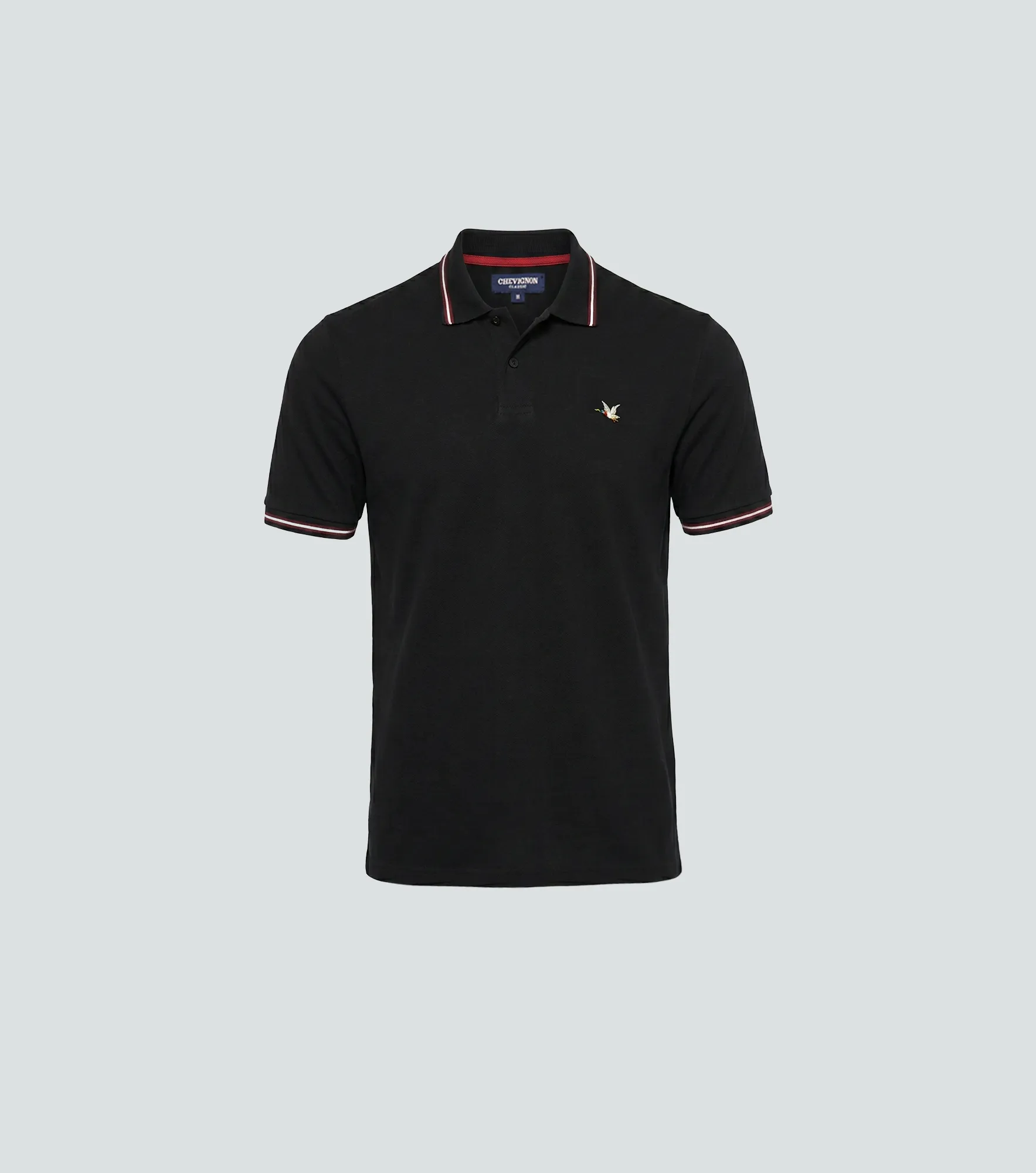 Polo Chevignon Details Neck Mc 134261 NG