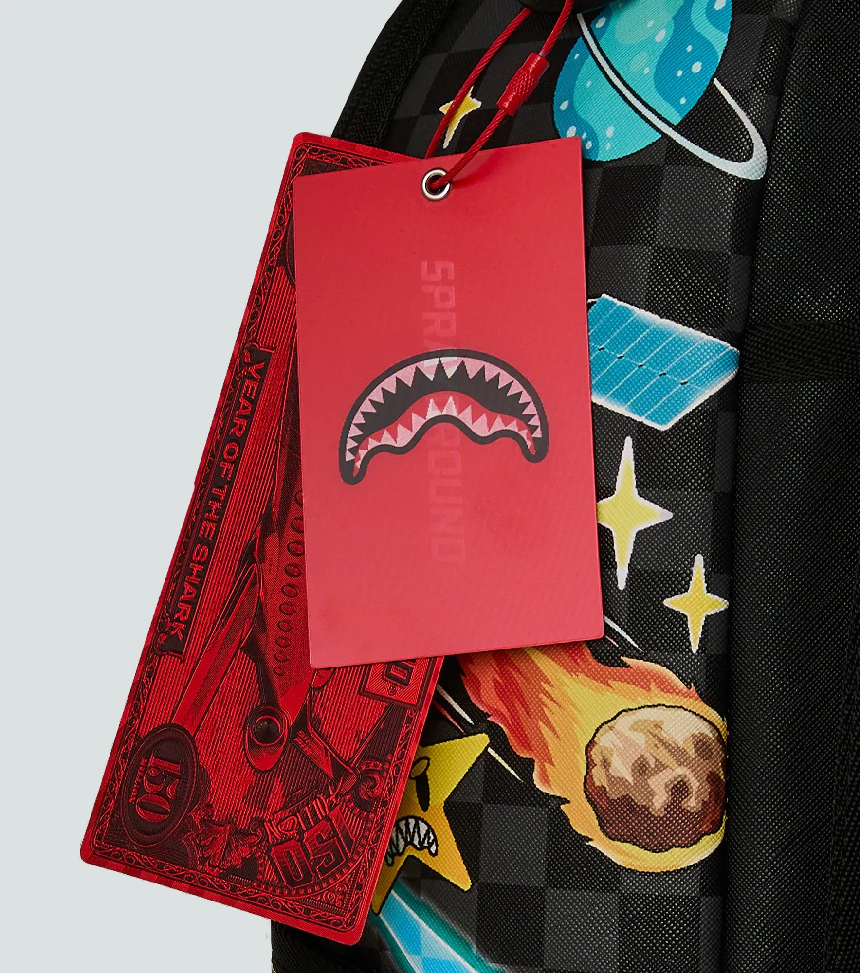 Morral Sprayground Space Warped Rmx 134414 NG