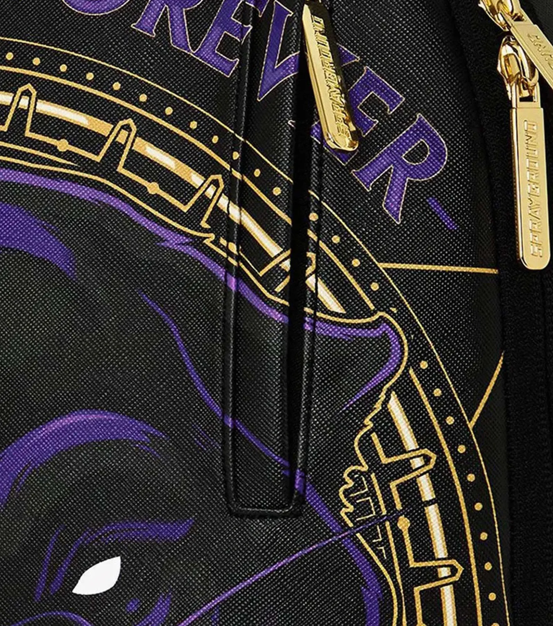 Morral Sprayground Marvel Black Panther Emblem 134417 NG