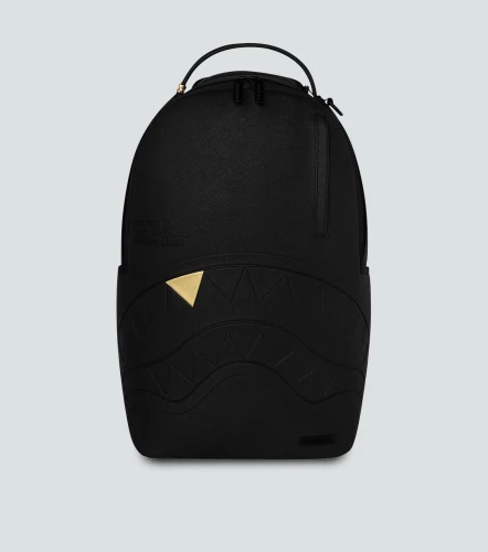 Morral Sprayground Blacked Out Embossed Gold ToothNG