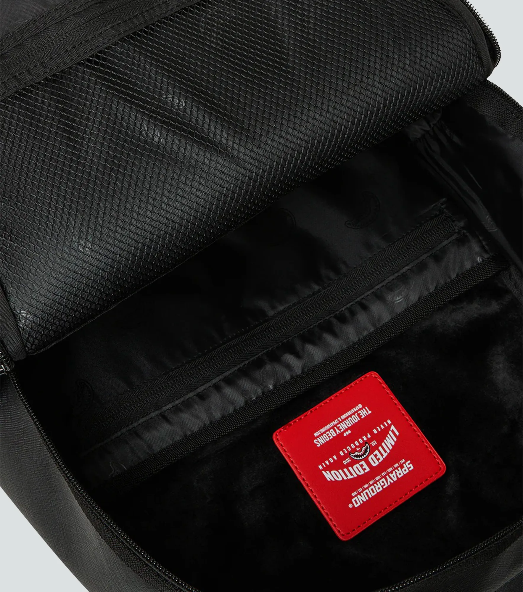 Morral Sprayground Blacked Out Embossed Gold Tooth 134425 NG