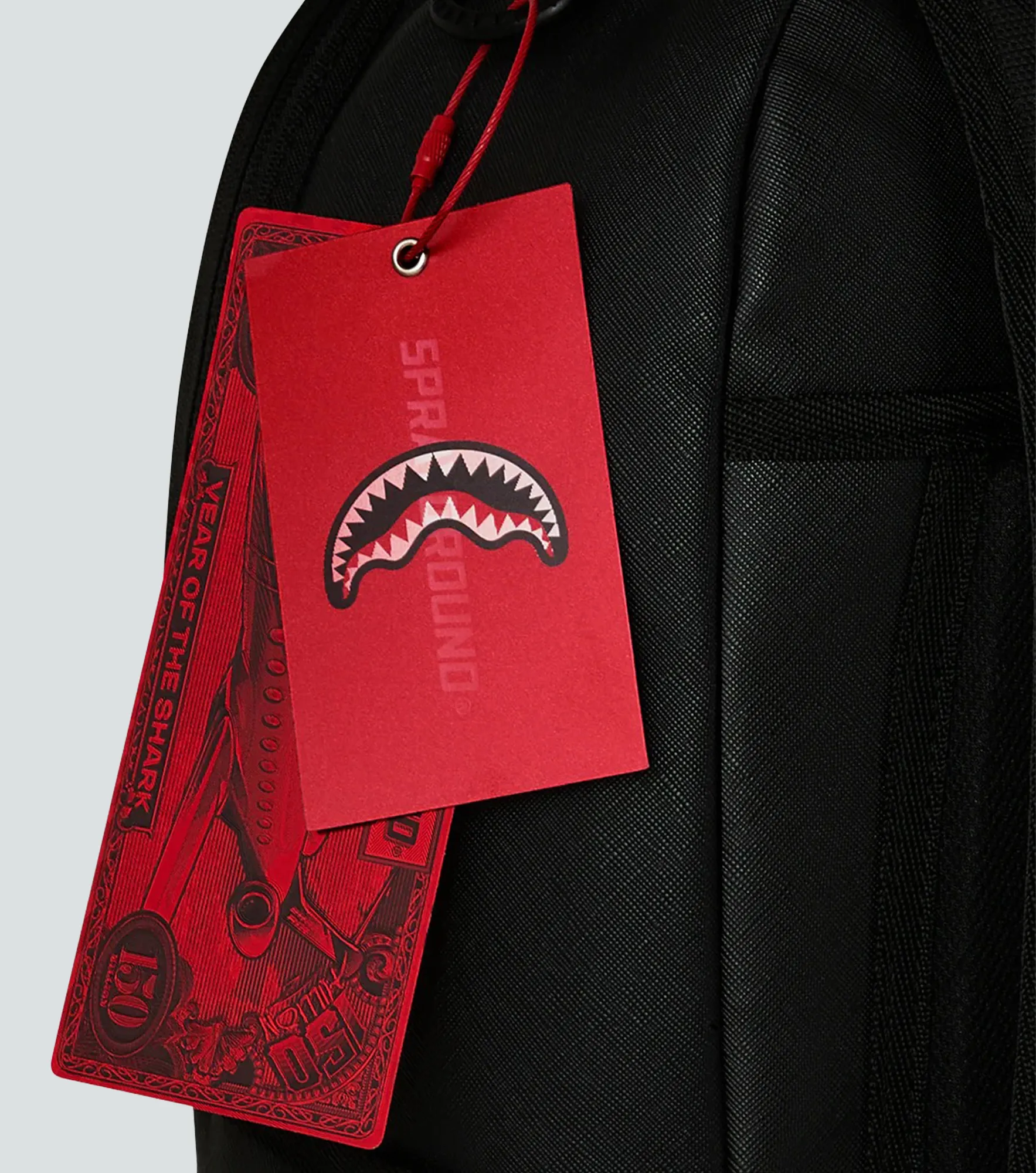 Morral Sprayground Blacked Out Embossed Gold Tooth 134425 NG