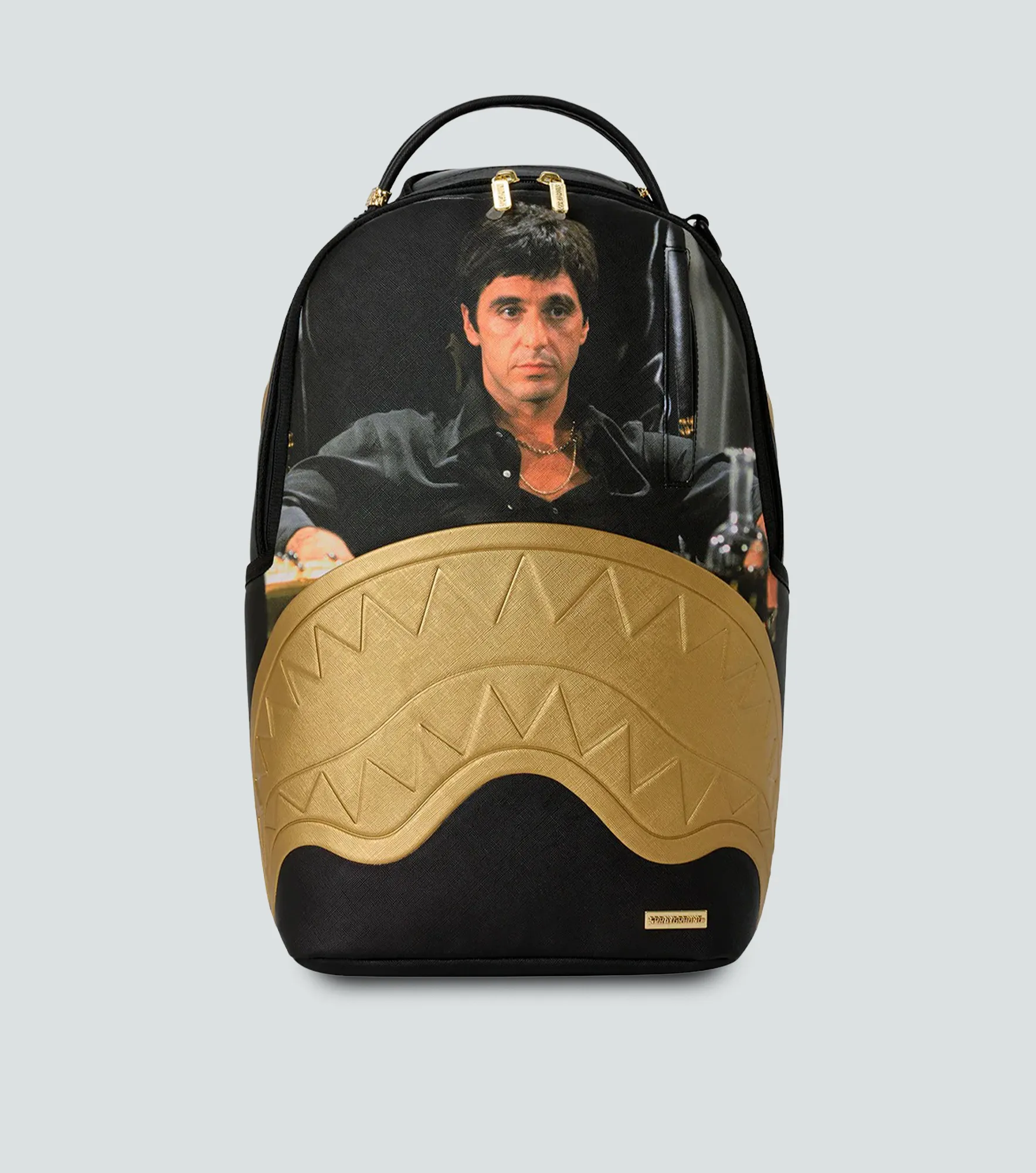 Morral Sprayground Scarface Gold EmbossedNG