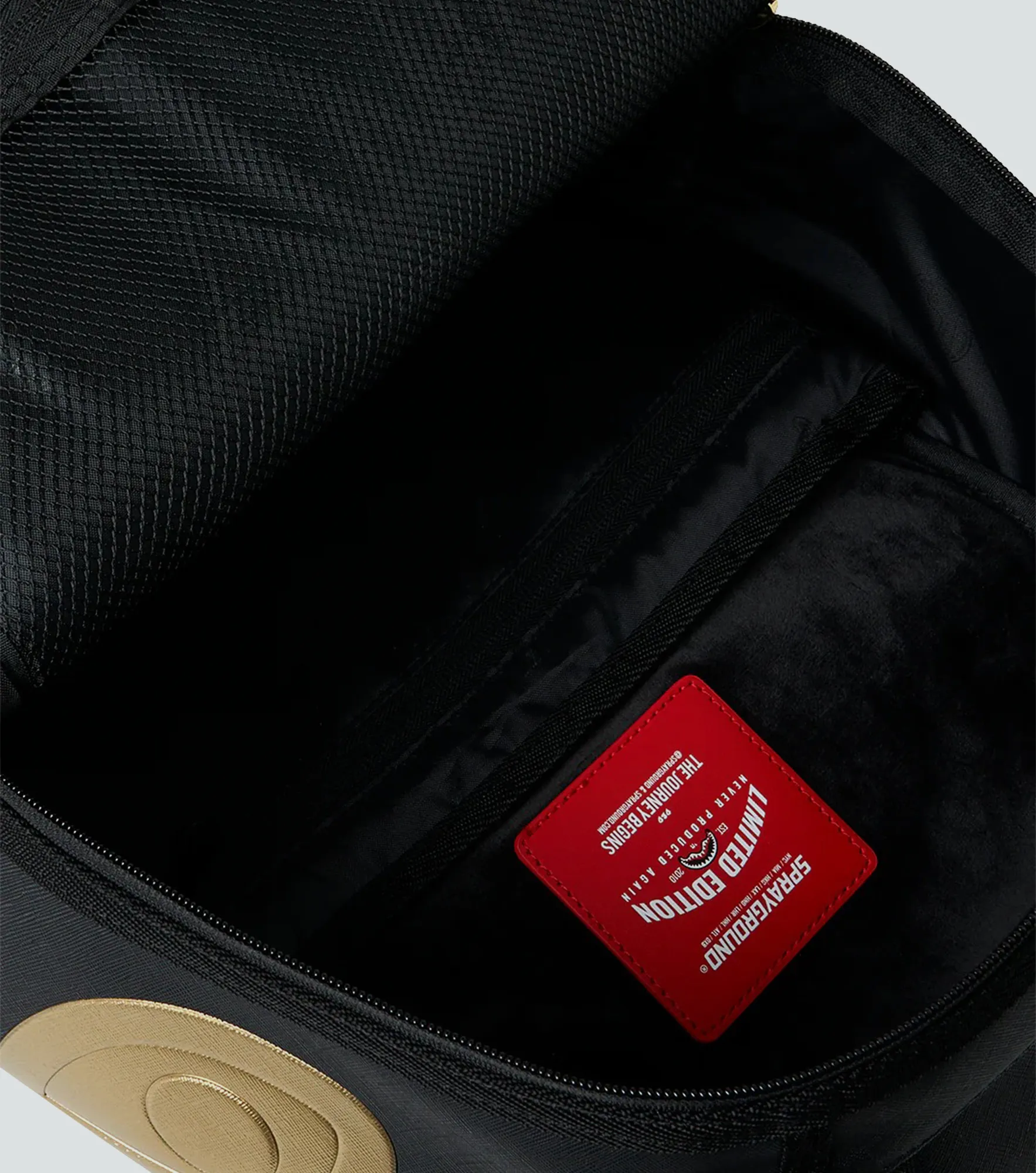 Morral Sprayground Scarface Gold Embossed 134426 NG