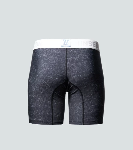 Erik Boxer Estampado De Montanas Lineales UnserNG