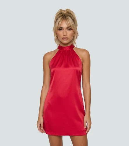 Vestido Corto Para Mujer Tipo Halter Jimena DerekRJ