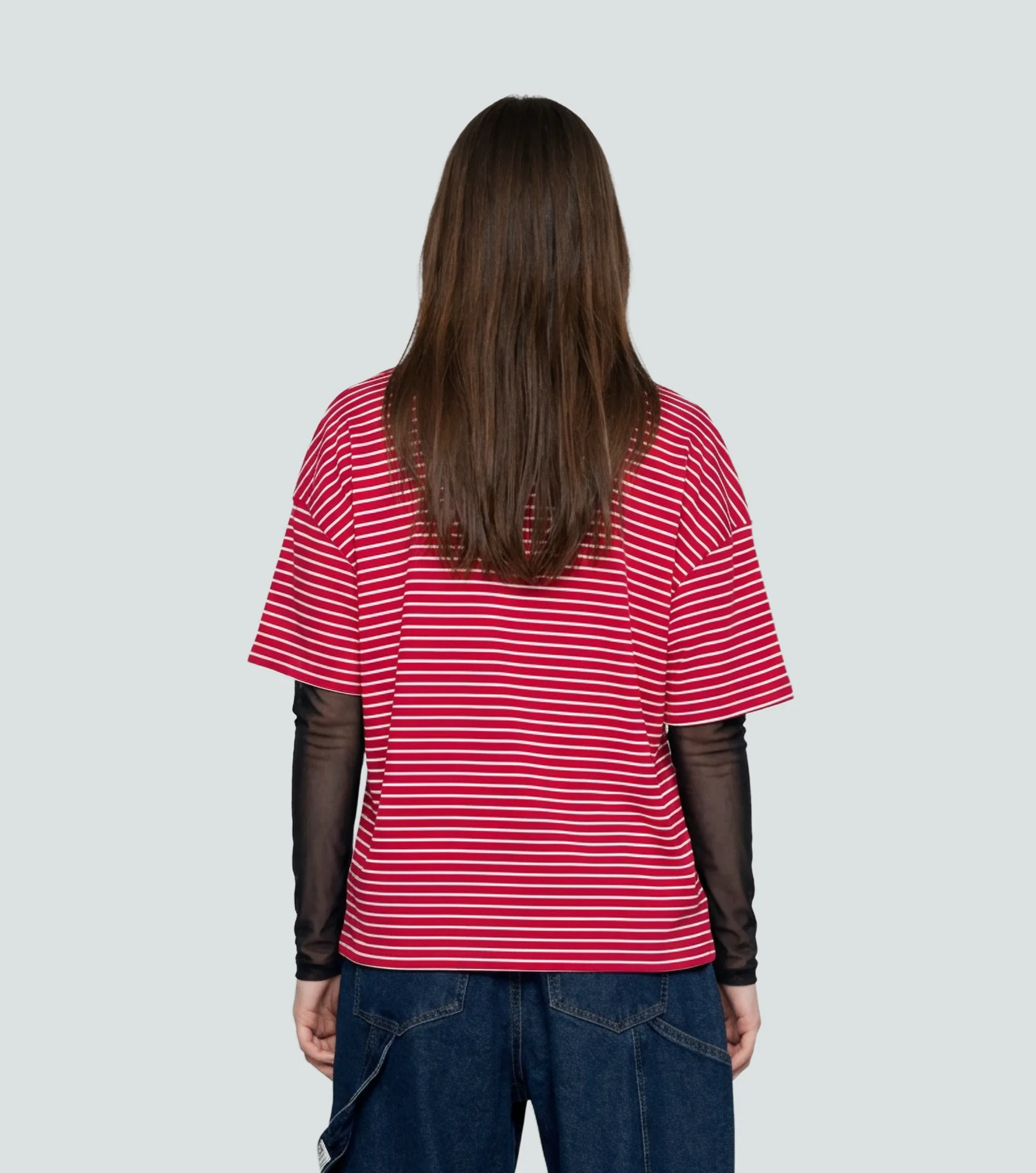 Amy T Shirt Oversize Con Bordado Typer 838979 RJ