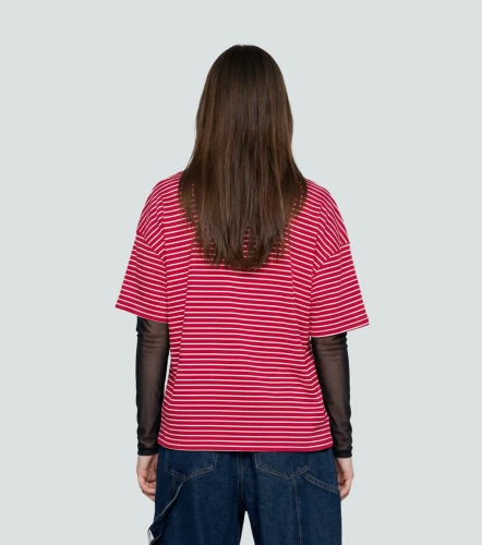 Amy T Shirt Oversize Con Bordado TyperRJ