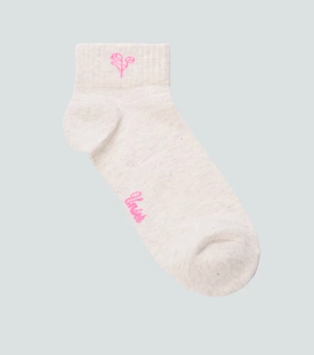 Emma Tripack Medias Con Lurex Y Bordado De Rosa UnserCU