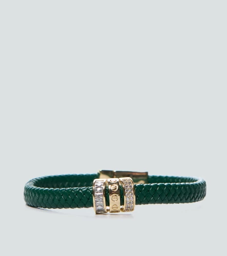 Brazalete Con Superficie Trenzada DerekVD