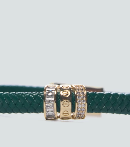 Brazalete Con Superficie Trenzada DerekVD