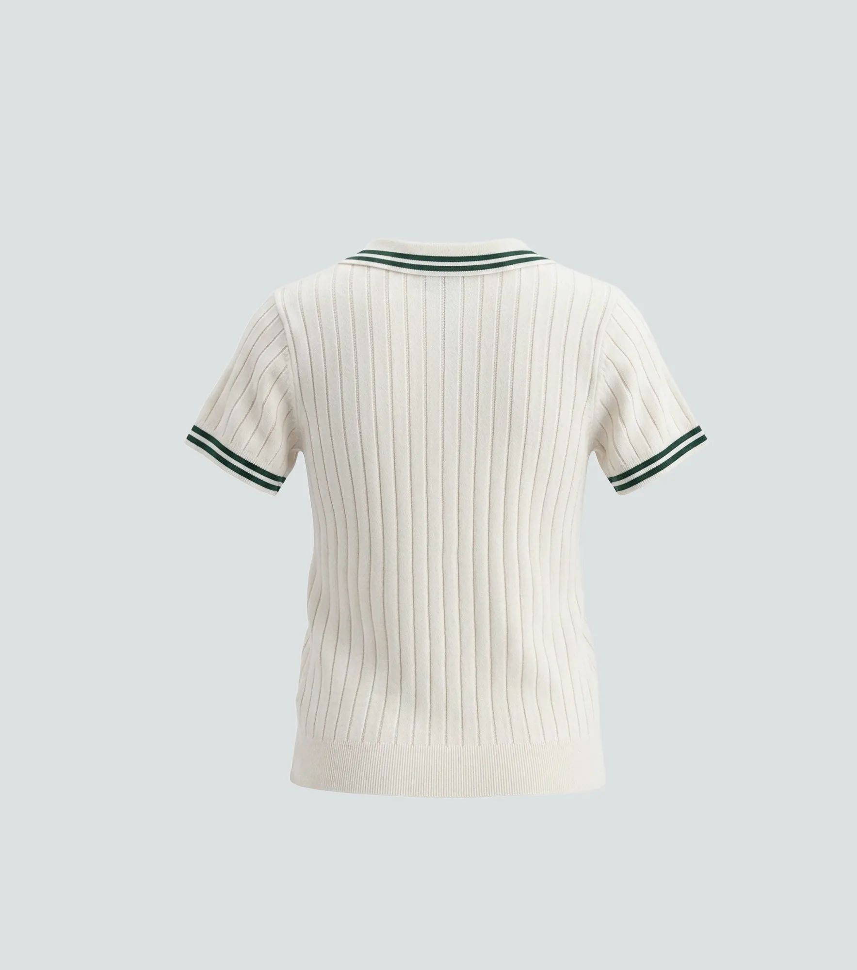 Blusa Tejida Tipo Polo Para Mujer Margareth Derek 838435 VD