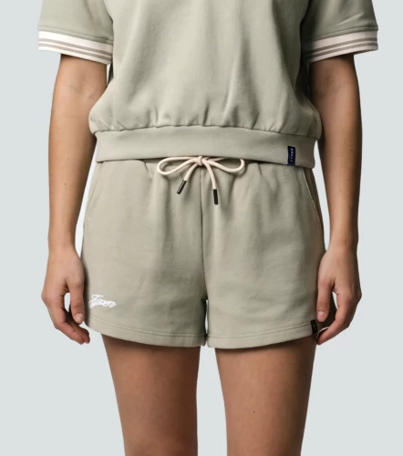 Selina Short Unicolor Con Elastico En Cintura Y Bolsillos TyperVC