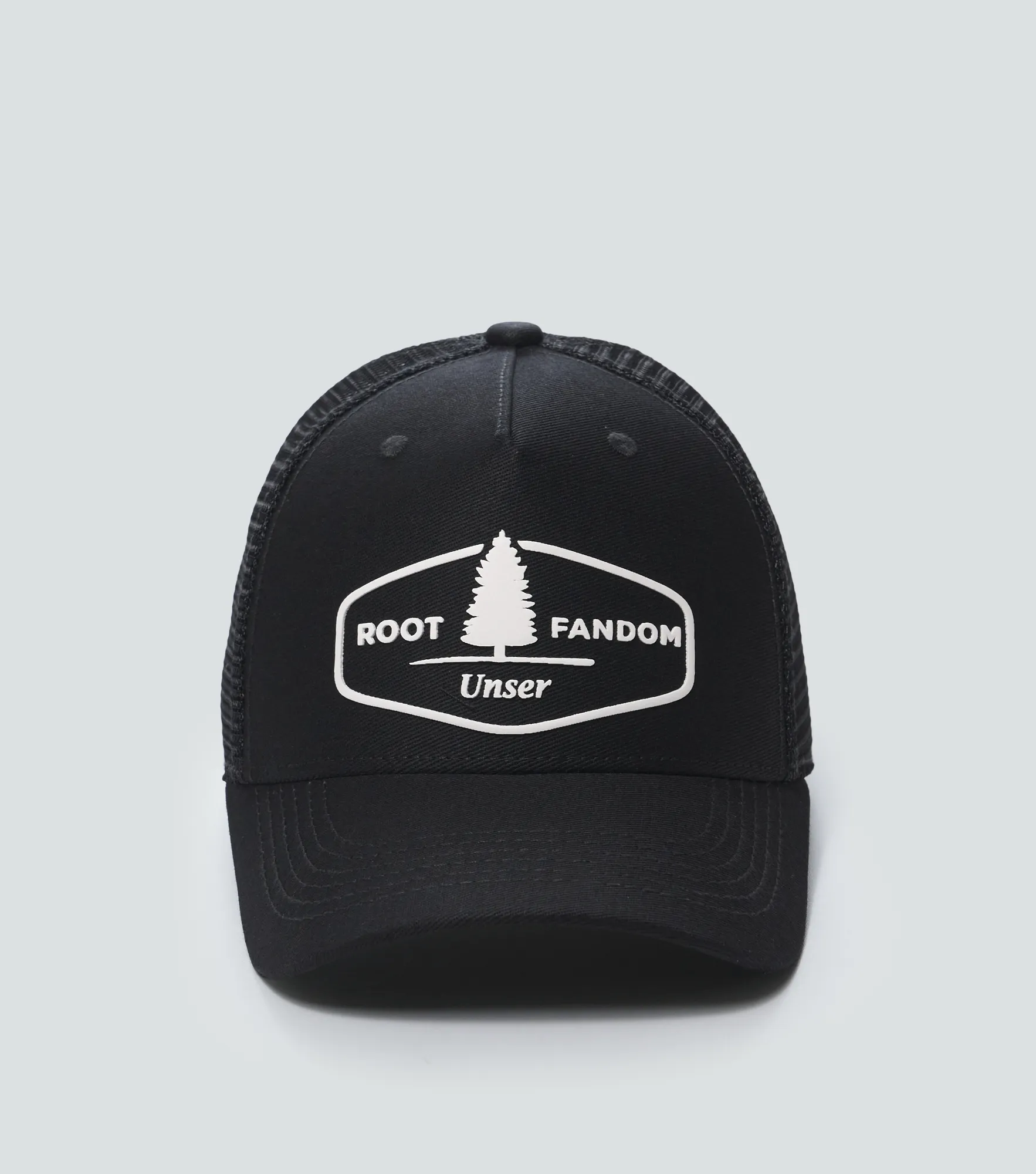 Oscar Gorra Unicolor Con Malla Y Estampado En Delantero Unser 837220 NG