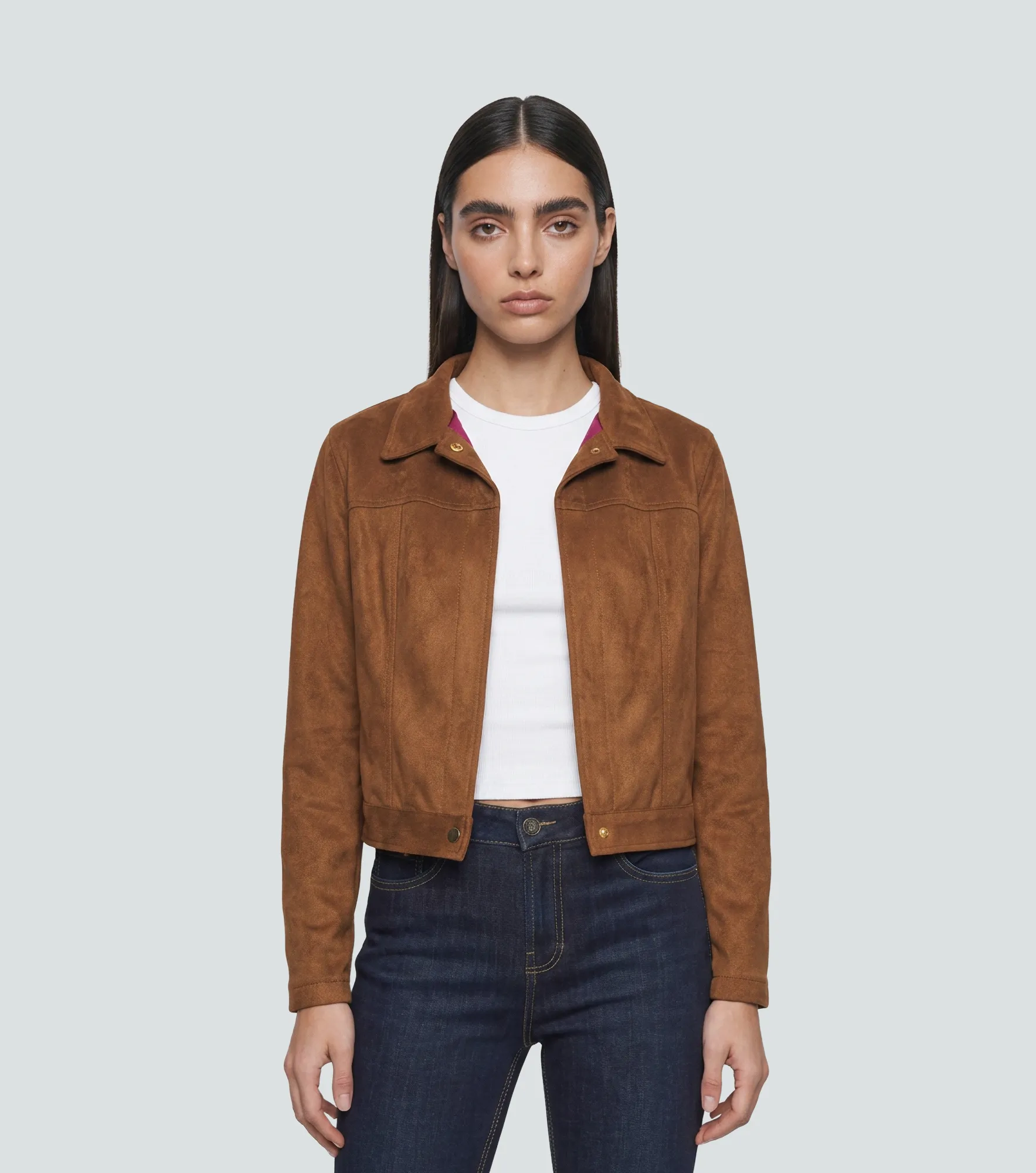 Charlot Chaqueta Unicolor En Pana Con Bolsillos Delanteros Unser 837480 CF