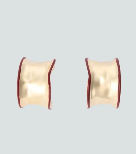 Aretes Gruesos Tipo Aro Unicolor DerekDO
