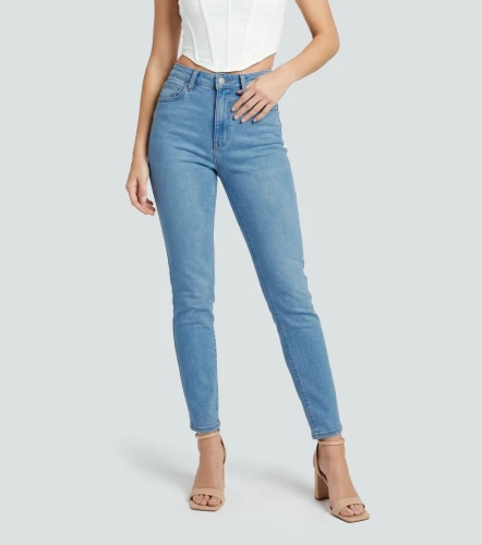 Barcelona Jean Para Mujer Pull Up Sin Bolsillos Barcelona DerekAZ