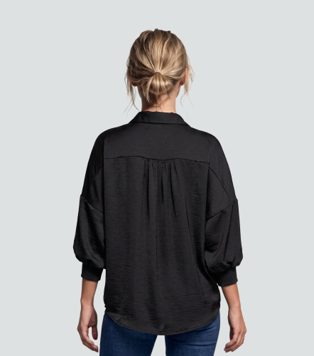 Blusa Camisera Para Mujer Unicolor Manga Ranglan DerekNG