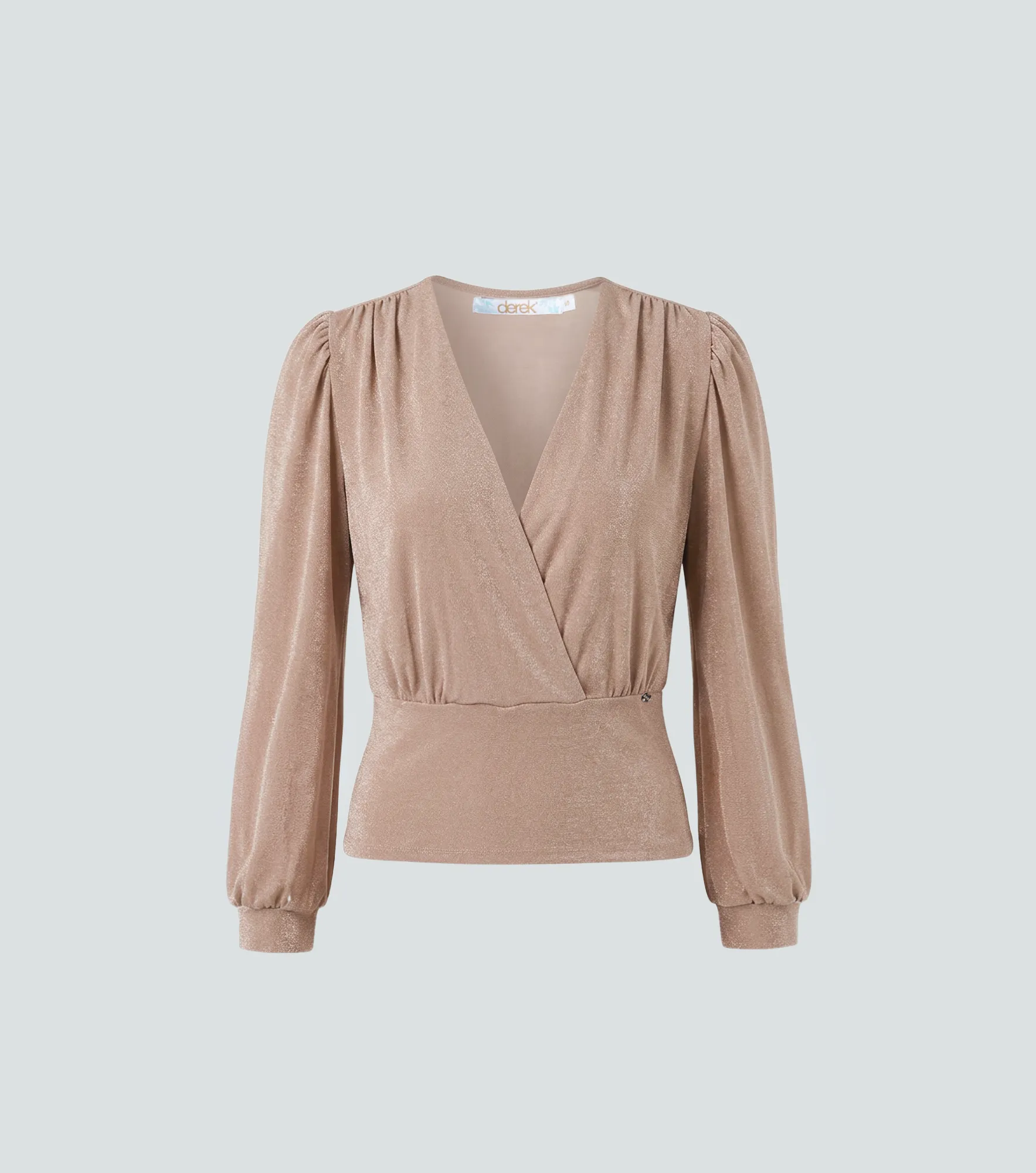 Blusa Para Mujer Cruzada En Delantero Unicolor Natasha Derek 828016 KQ