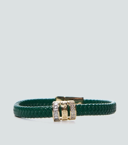 Brazalete Con Superficie Trenzada DerekVD