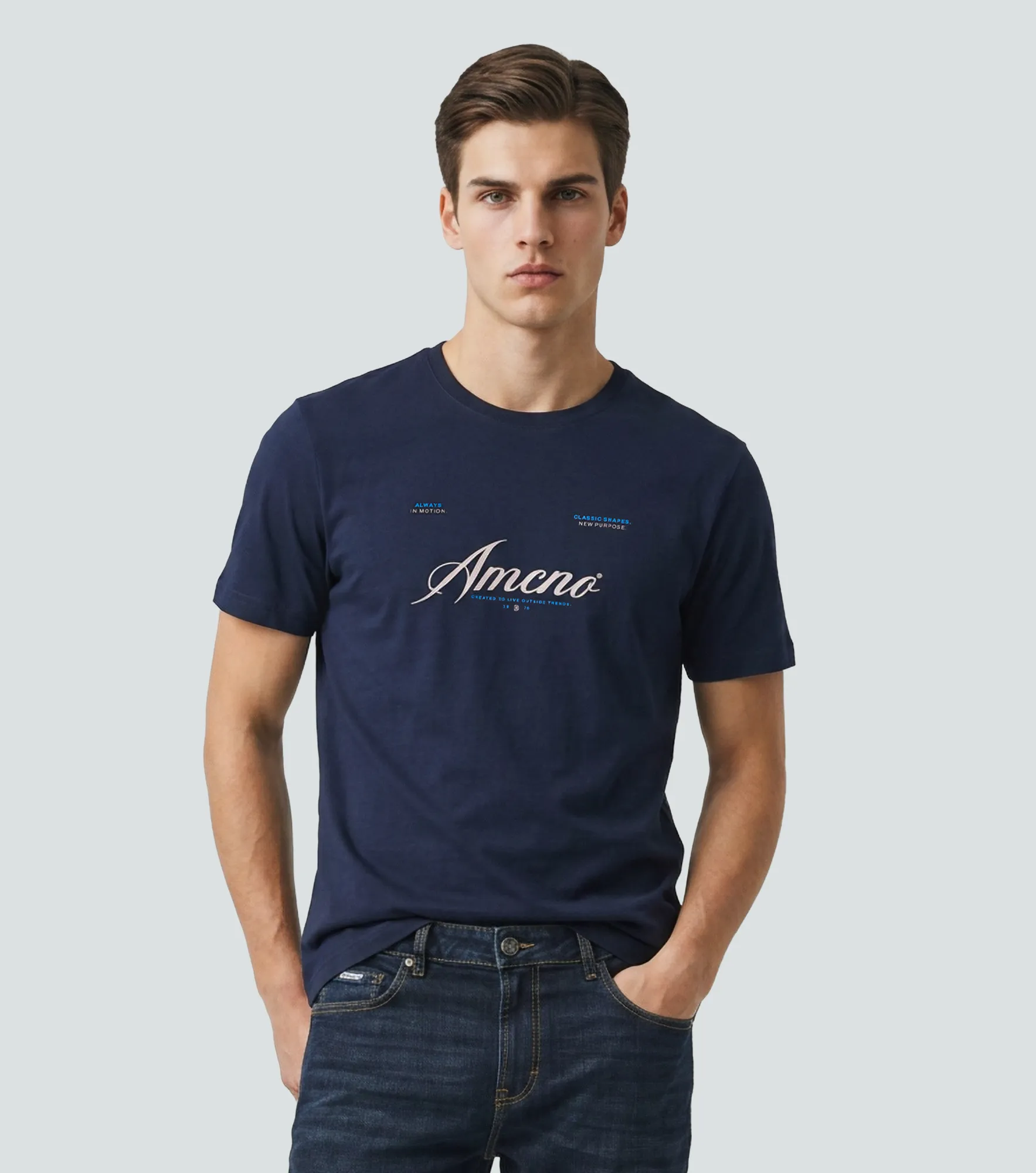 Camiseta Americanino Mc Slim Fit Mayor 133914 AO