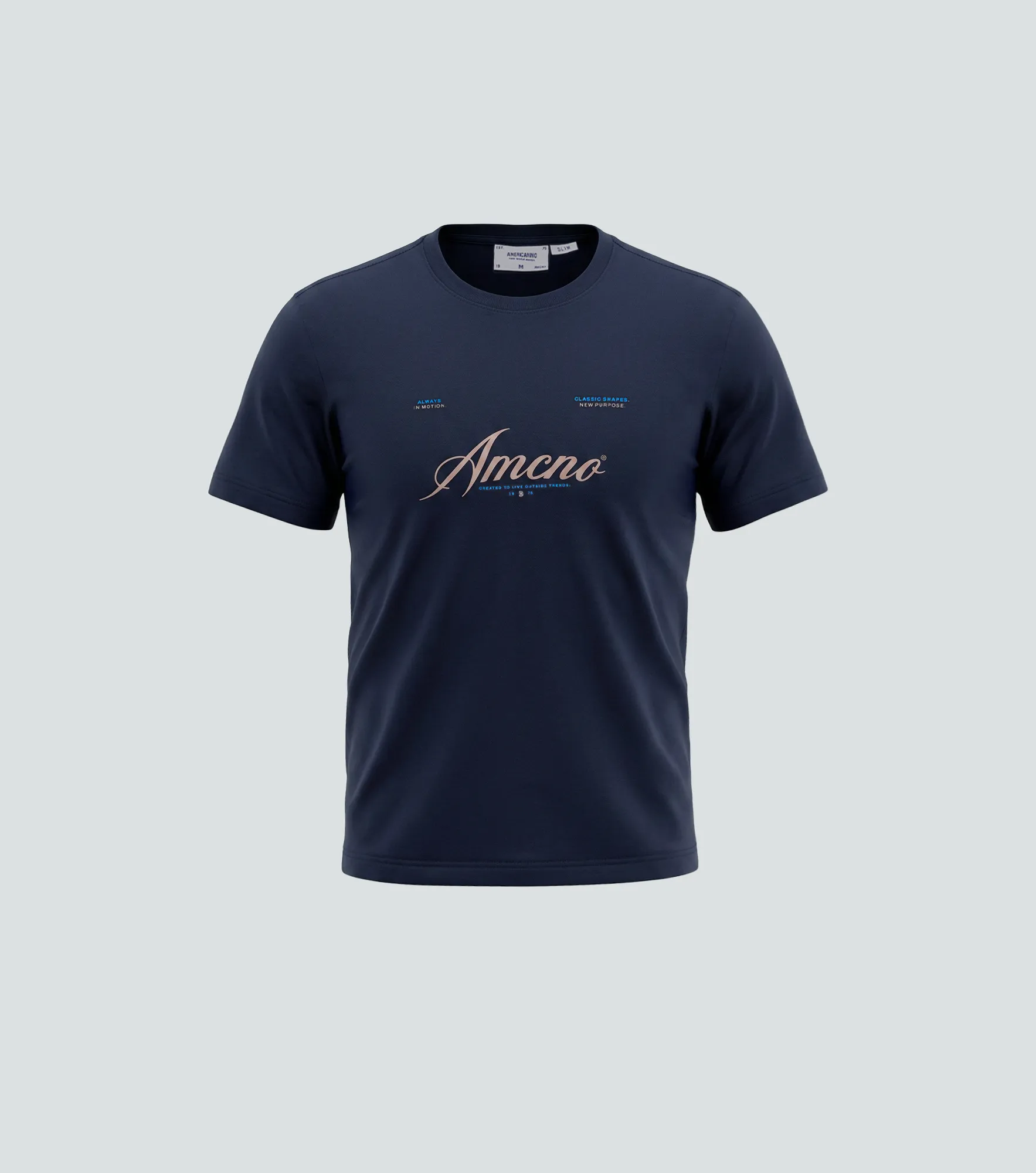 Camiseta Americanino Mc Slim Fit Mayor 133914 AO