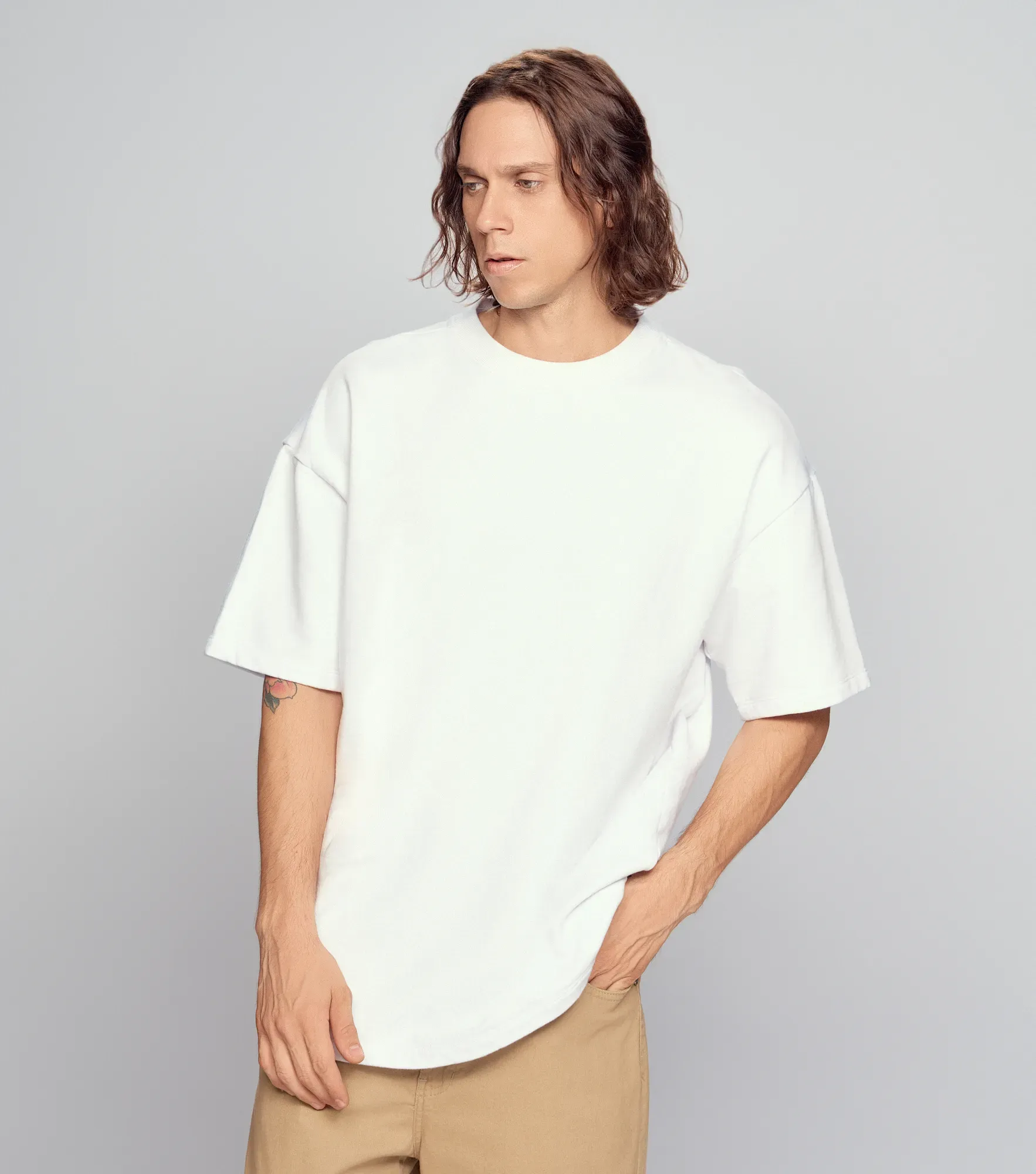 Carlo T Shirt Extraoversize Estampada Typer 835192 BL