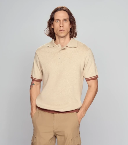 Comfort Jeremias Polo Tejido Combinado UnserAR