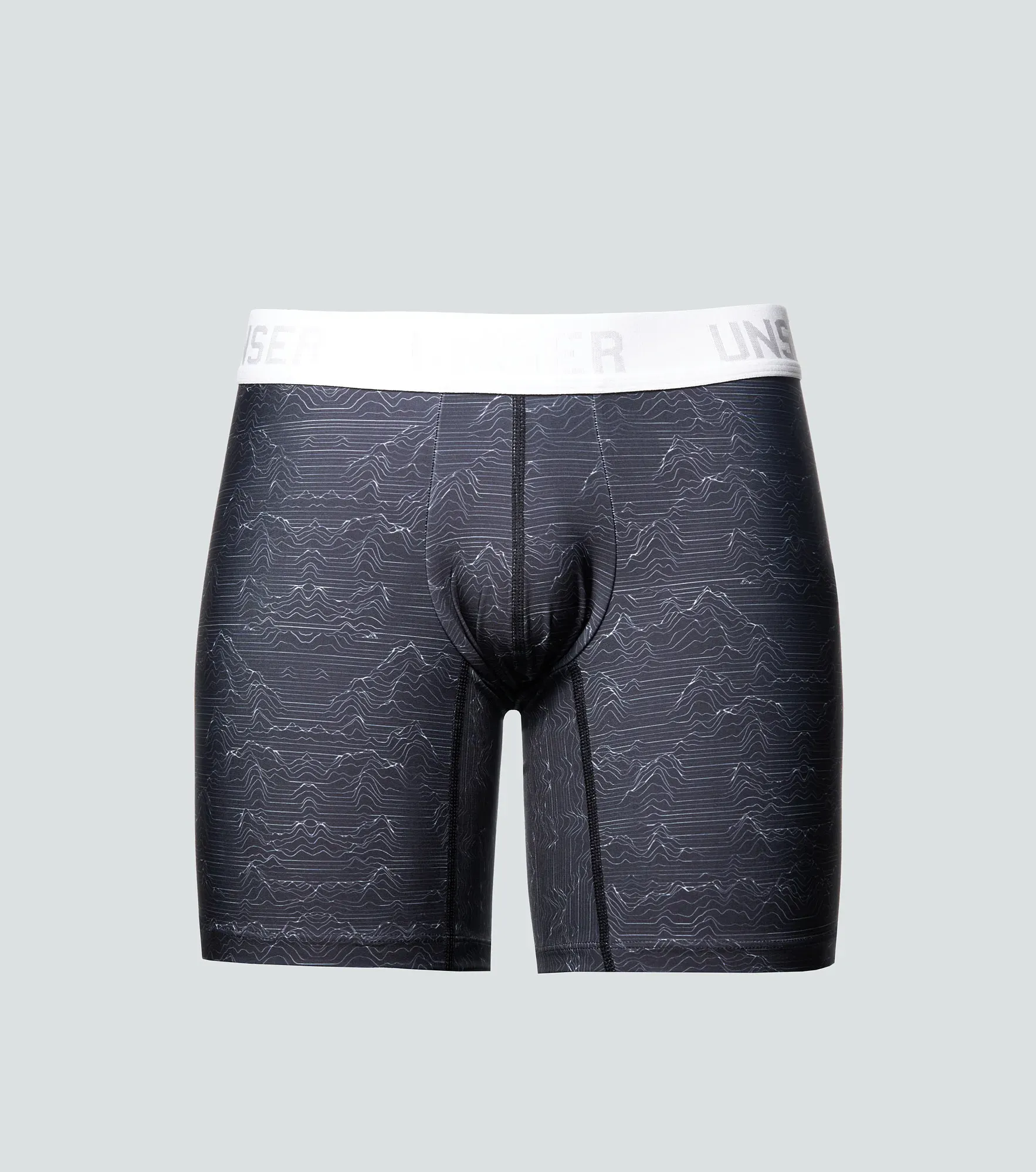 Erik Boxer Estampado De Montanas Lineales Unser 837075 NG