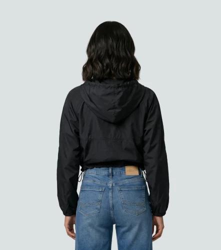 Evelyn Chaqueta Romprevientos Con Capota Y Bolsillos UnserNG