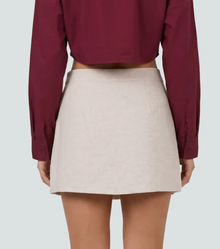 Falda Corta Para Mujer Con Herraje Karol DerekAR